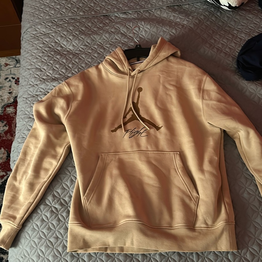 Brown Jordan flight tracksuit hoodie with pants
